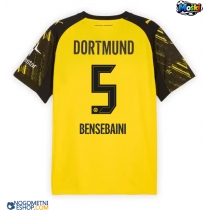 Moški Nogometni dresi Borussia Dortmund Ramy Bensebaini #5 Domači 2025-26 Kratek Rokav
